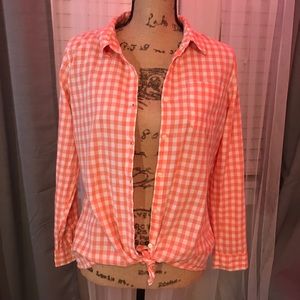 Long sleeve crop top